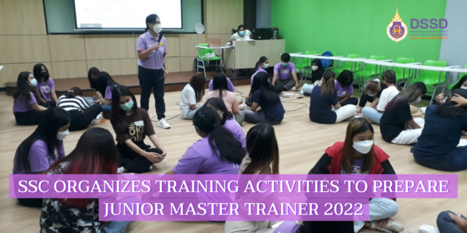 SSC Organizes training activities to prepare Junior Master Trainer 2022