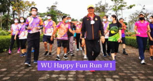 Banner - 1st WU Happy Fun Run