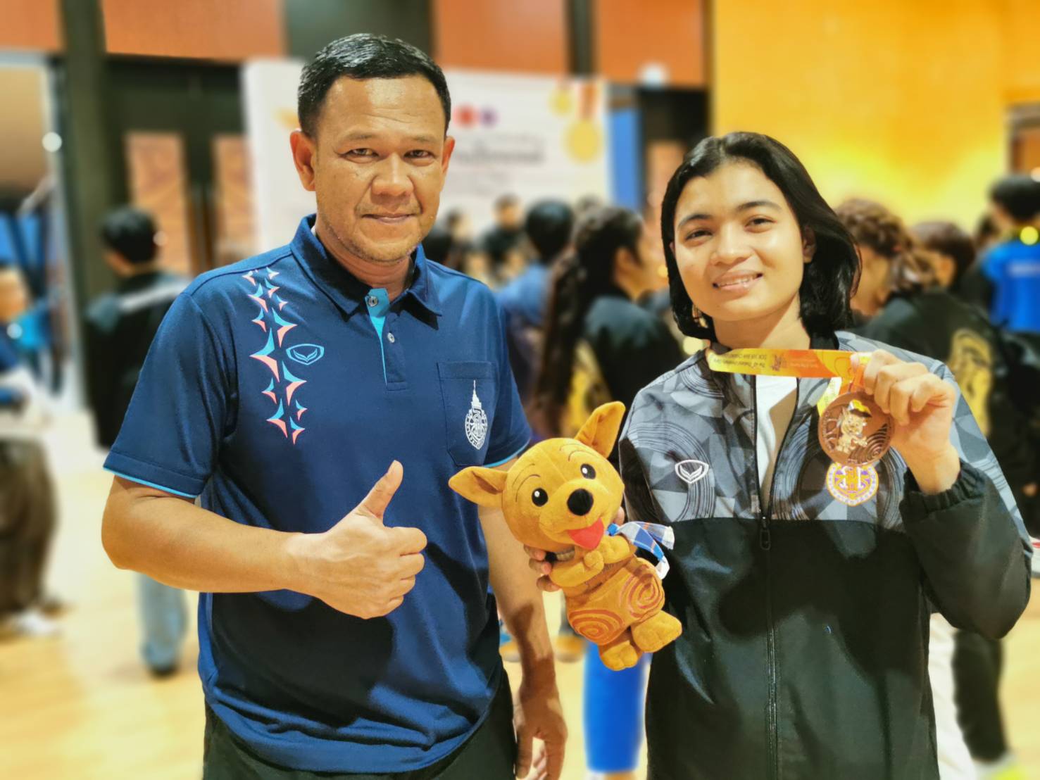 ขอแสดงความยินดีกับ "น้องยูฟ่า" นักกีฬายูยิตสู คว้าเหรียญทองแดงในกีฬามหาวิทยาลัยแห่งประเทศไทย ครั้งที่ 48