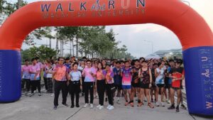 สพน. จัดกิจกรรม WU Happy Fun Run ครั้งที่ 6 นักศึกษาเข้าร่วมกว่า 2,000 คน